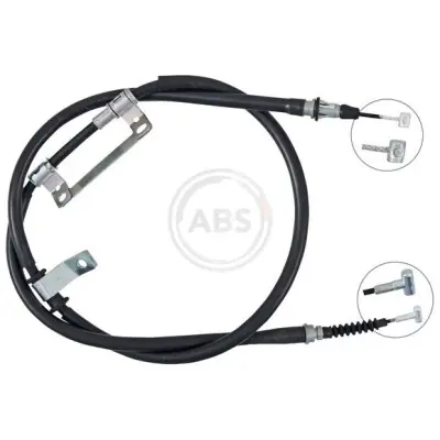 Cable de accionamiento, freno de estacionamiento A.B.S. K19459 De Moda